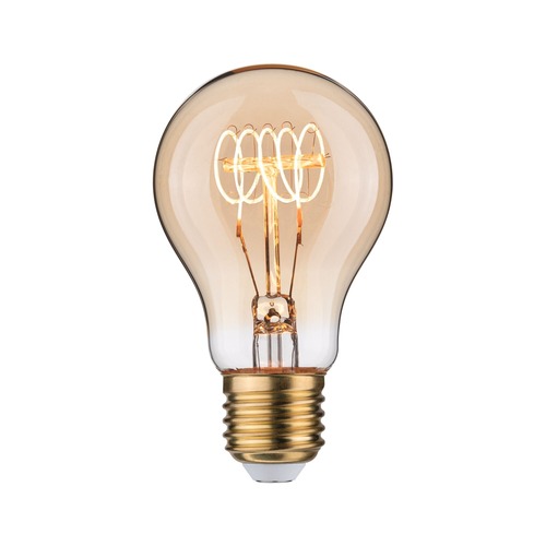 E27 - P 29244 Rustic Shine Standard 230V LED žárovka E27 4,5W 1800K stmívatelné zlatá - PAULMANN - foto 1