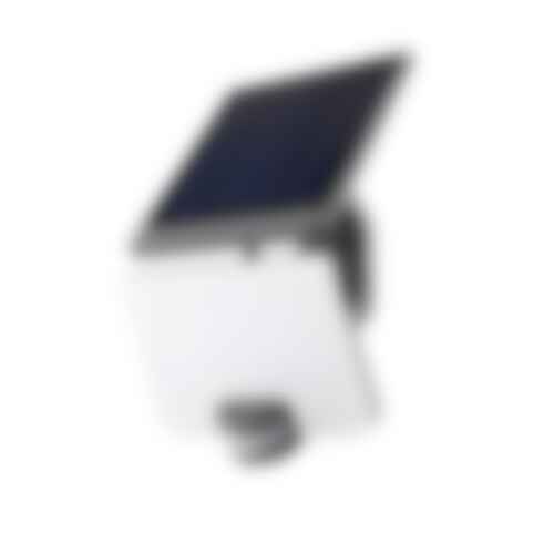 Solární - FAN LED-ULYSSE-SOLAR Solární nástěnné svítidlo LED ULYSSE antracit plast 10 W 1000 lm 4000 K IP54 solární panel 29x17,8x14 cm - FANEUROPE - foto 1