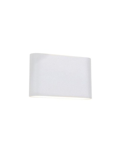 Nástěnná - NV 740403 Venkovní nástěnné svítidlo SOHO bílý hliník skleněný difuzor LED 2x5W 3000K 220-240V 2x60st. IP54 světlo nahoru a dolů - NOVA LUCE - foto 1