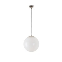 Koule - OS ISI64801 ISIS S2 PM závěsné plastové svítidlo nerez / bílá IP40 4000 K 20W LED - OSMONT