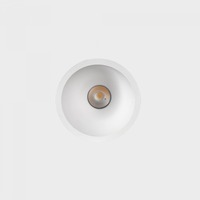 Kruhová - KHL K50800.01.RF.WH-WH.38.ST.8.40 NOON zapuštěné svítidlo s rámečkem bílá 5 W 4000K nestmívatelné - KOHL-Lighting