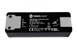 Stabilizovaný proud - IMPR 862201 Deko-Light napájení BASIC, CC, V8-40-1050mA/40V konstantní proud 1050 mA IP20 19-38V DC 20,00-40,00 W