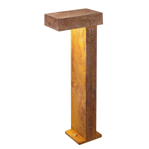 Sloupková - LA 1006347 RUSTY® PATHLIGHT 70 LED venkovní stojací svítidlo, rezavě zbarvené, IP55, 3000K - BIG WHITE (SLV) - foto 1