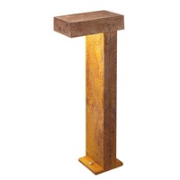 Sloupková - LA 1006347 RUSTY® PATHLIGHT 70 LED venkovní stojací svítidlo, rezavě zbarvené, IP55, 3000K - BIG WHITE (SLV)