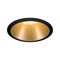 Koupelnová - P 93395 Vestavné svítidlo Cole GU10 max. 10W černá/zlatá mat - PAULMANN