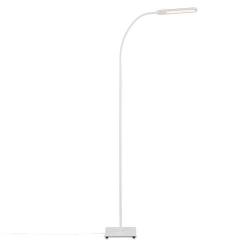 Stojací lampy - BRILO 1389-016 LED CCT stojací svítidlo s dotykovým vypínačem 183 cm 6,5W 600lm bílé - BRILO - foto 1