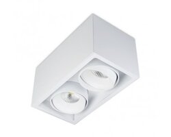 Downlight - BPM 8208.03.D40.4K Stropní svítidlo Cube matná bílá s černou polomatnou - BPM