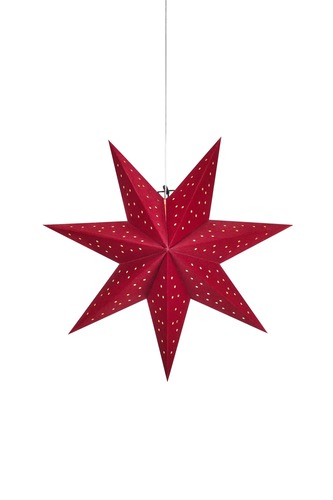 Interiérové dekorace - MAR 705608 Blink červená závěsná hvězda 45 cm - Markslöjd - foto 1