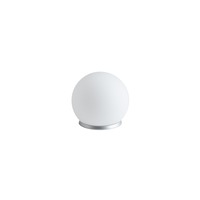 Stolní lampy dekorační - OS BIA50531 BIANCA 1 stolní skleněná lampa bílá IP40 25W E27 (původní kód OS 50531) - OSMONT