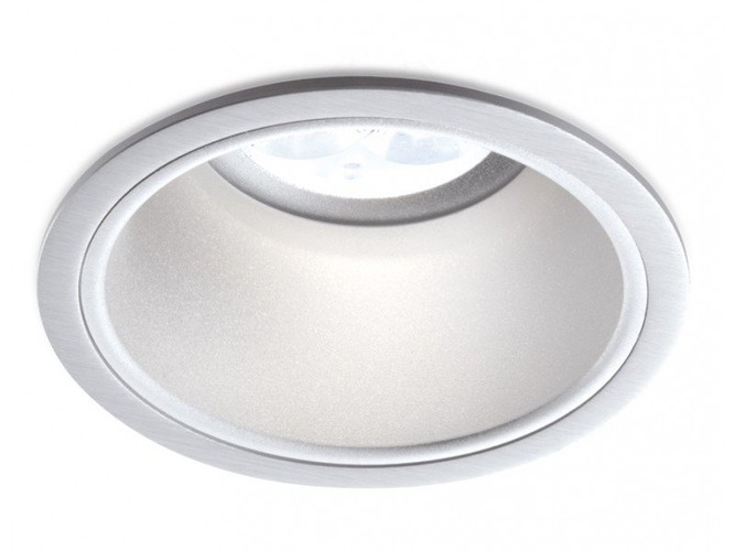 Kruhová - BPM 3029LED1.D60.3K Zápustné svítidlo Sikma LED 7W 3000K 60° 465lm kartáč.hliník - BPM - foto 1