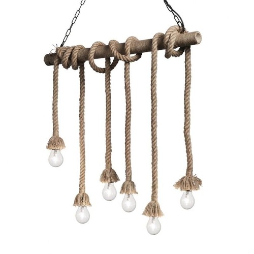 Vícečetná - ILUX 134826 Závěsný lustr Ideal Lux Canapa SP6 134826 80cm   - IDEALLUX - foto 1