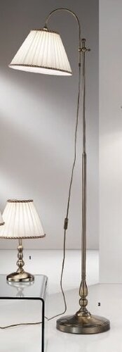 Stojací lampy - OR STL 12-1101/1 Stojací lampa 1xE27  patina, s vypínačem, výška 174cm - ORION - foto 1