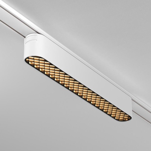 Lištové Magnetic Maytoni Radity - M TR084-1-12W3K-W Svítidlo pro kolejnicový systém Basis Grid 3000K 12W teplá bílá bílý hliník Radity - MAYTONI - foto 1