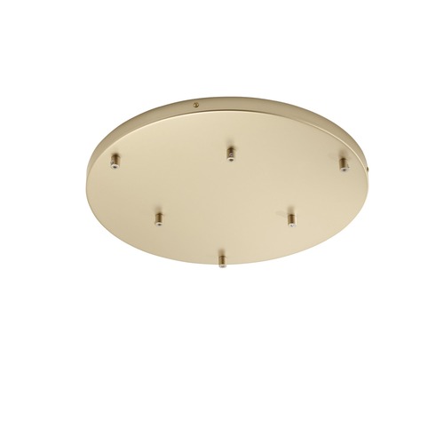 Kotvící prvky, držáky, závěsy - FAN BASE-S-R6-ORO Rozeta PIREX kruhový rám zlatá A 6 FORI 47x4,1cm - FANEUROPE - foto 1