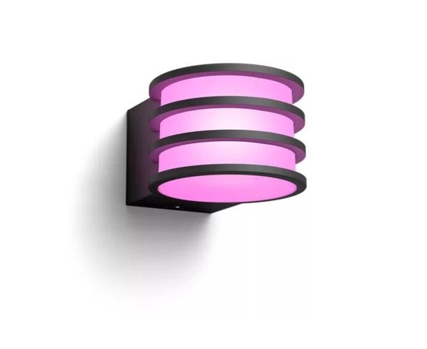 ZigBee - PH 8721103118639 Hue Lucca venkovní nástěnné LED svítidlo A60 WCA antracit 1000-20000K RGB - PHILIPS - foto 1