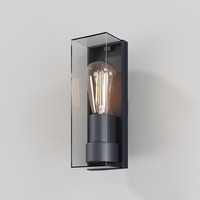 Nástěnná - M O450WL-01GF Nástěnné svítidlo Conf E27 15W černý hliník IP65 čiré sklo - MAYTONI