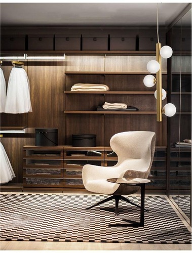 Dekorativní - NV 9724582 Závěsné svítidlo JAKLIN opálové sklo antický mosazný kov zlatý kabel G9 5x5W 230V IP20 bez žárovky - NOVA LUCE - foto 1