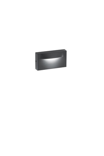 Nástěnná - FAN LED-MOBULA-AP-ANT Nástěnné LED svítidlo Mobula (antracit) 8 W, 1100 lm, 3000 K, IP65, 137 x 40 x 75 mm - FANEUROPE - foto 1