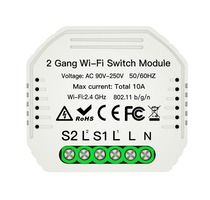 Ovladače - FAN SMART-SWITCH-2 Wi‑Fi kontroler 2,4 GHz pro zapnutí/timer spínače 2 vodiče 230 V max 10 A SMART INTEC - FANEUROPE