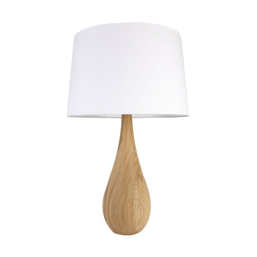 Stolní lampy dekorační - ZUMA 003064-024801 Stolní lampa TUREEN 4112245 dřevo, látka 1xE27 60W 35cm - ZUMALINE - foto 1