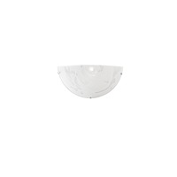 Nepřímé osvětlení - FAN 09-04110 Nástěnné svítidlo ALABASTRO bílá 1xE27 30x9x15cm - FANEUROPE