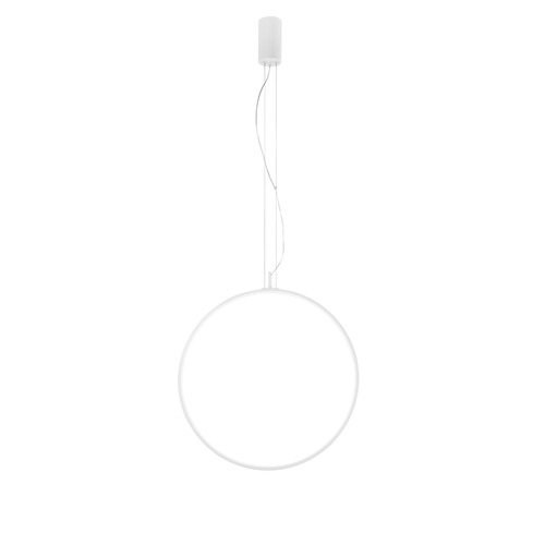 Kruhová - FAN LED-TOORX-S60-BCO Závěsné svítidlo LED TOORX bílá 30 W 3580 lm CCT 60 x 210 cm - FANEUROPE - foto 1