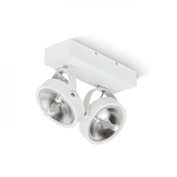 Bodová - RED R12334 KELLY LED II nástěnná bílá 230V LED 2x12W 24° 3000K - RED - DESIGN RENDL