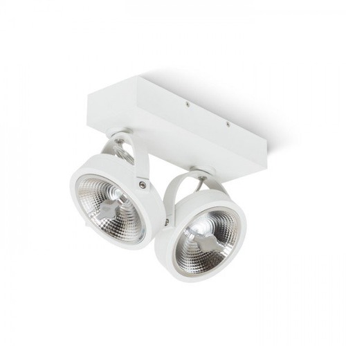 Bodová - RED R12334 KELLY LED II nástěnná bílá 230V LED 2x12W 24° 3000K - RED - DESIGN RENDL - foto 1