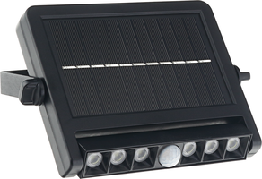 LED nástěnné svítidla - Solární multifunkční nástěnné svítidlo 5.5V 1.8W