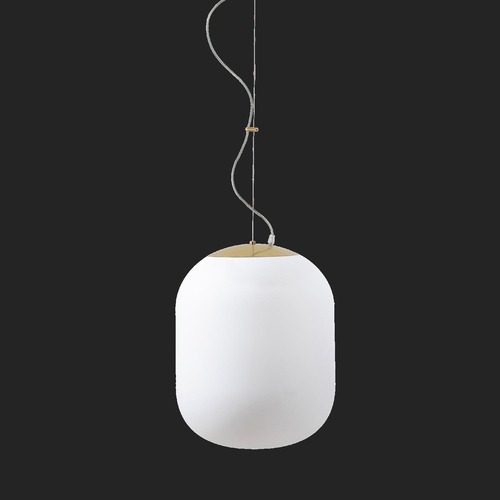 Koule - OS TAN62870 TANIA L2 HP závěsné skleněné svítidlo mosaz leštěná / bílá IP40 4000 K 58W LED DALI (původní kód OS 62870) - OSMONT - foto 1