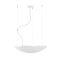 Kruhová - OS TIT66845 TITAN L4 závěsné plastové svítidlo bílá IP40 4000 K 65W LED - OSMONT