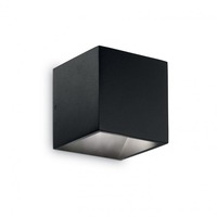 Nástěnná - ILUX 142302 LED Venkovní nástěnné svítidlo Ideal Lux Rubik AP1 nero 142302 černé 4000K - IDEALLUX