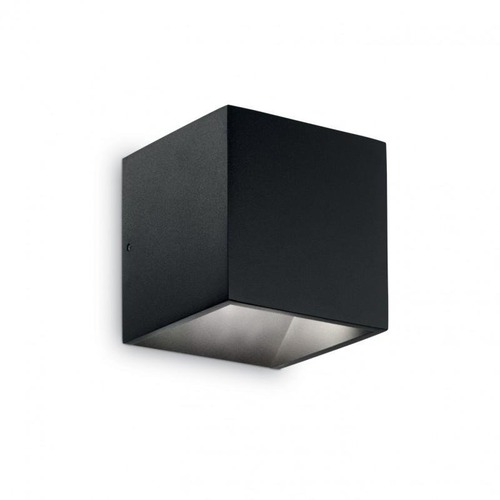 Nástěnná - ILUX 142302 LED Venkovní nástěnné svítidlo Ideal Lux Rubik AP1 nero 142302 černé 4000K - IDEALLUX - foto 1