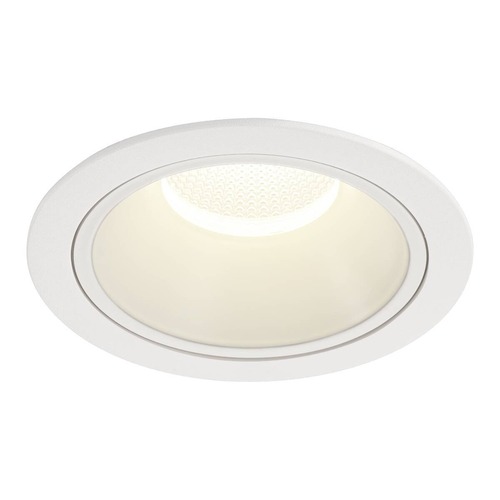 Kruhová - LA 1009970 NUMINOS® XL Stropní vestavné svítidlo, 4000 K, 55°, IP20, kulaté, bílé - BIG WHITE (SLV) - foto 1