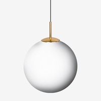 Koule - LU ZK.P2.400.83M DALI2 Závěsné svítidlo POLARIS ZK 26,2W LED 4000K sklo nerez opál ZK.P2.400.83L DALI - LUCIS