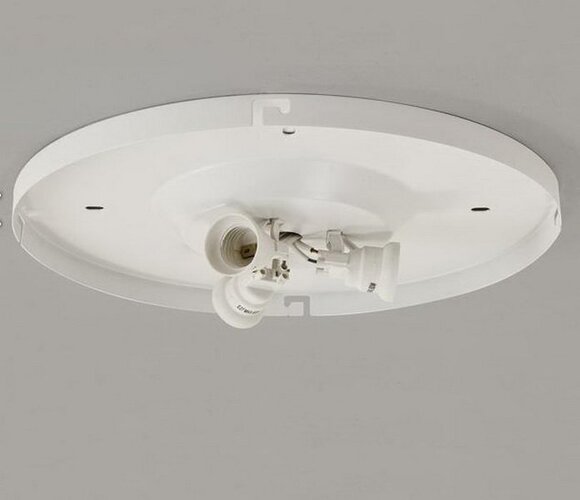 Dekorativní - AST 1296001 Stínidlo BEVEL základna malá stropní 230V E27 3x60W (STARÝ KÓD: AST 7056 ) - ASTRO Lighting - foto 1
