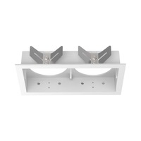 Pro zapuštěná svítidla - ILUX 287935 Bento rámeček hranatý twin - IDEALLUX