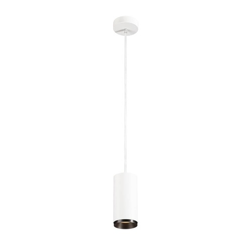 Subtilní - LA 1004246 NUMINOS® PD PHASE M vnitřní LED závěsné svítidlo bílá/černá 2700 K 24° - BIG WHITE (SLV) - foto 1