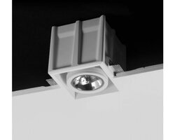 Sádrová - BPM 10043.03 Vestavné svítidlo AGENA bílé 70W 12V G8,5 CDMR111 - BPM-WHITE (CRISMOSIL/MODULAR)