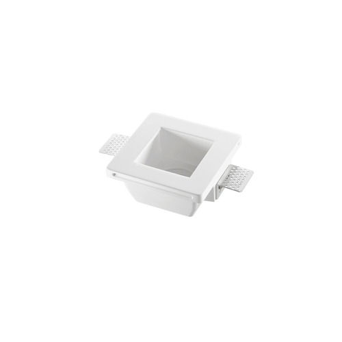 Hranatá - FAN INC-SNOW-Q Zápustné svítidlo SNOW, bílá, 12 x 6 x 12 cm - FANEUROPE - foto 1