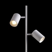 Stojací lampy - RED R14266 FLYNN II stojanová bílá 230V GU10 2x9W - RED - DESIGN RENDL