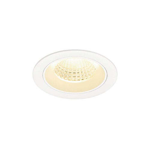 Kruhová - LA 1009629 NUMINOS® M Stropní vestavné svítidlo, 3000 K, 55°, IP20, kulaté, bílé - BIG WHITE (SLV) - foto 1