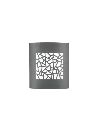 Nástěnná - NV 713212 Venkovní nástěnné svítidlo ZENITH tmavě šedý hliník bílý akrylový difuzor E27 1x12W 220-240V bez žárovky IP44 - NOVA LUCE - foto 1