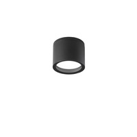 Downlight - FAN I-TOWER-R1-NER Stropní svítidlo hliník TOWER, 1xGX53, IP54, barva černá, 90 x 90 x 72 mm - FANEUROPE