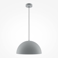 Polokoule - M MOD168PL-01GR Závěsné svítidlo Basic colors E27 40W šedá kov moderní - MAYTONI