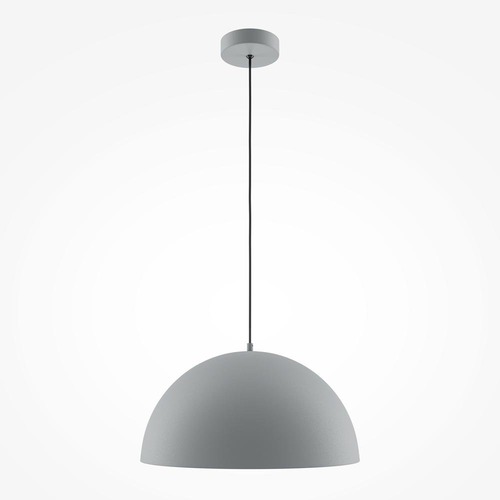 Polokoule - M MOD168PL-01GR Závěsné svítidlo Basic colors E27 40W šedá kov moderní - MAYTONI - foto 1