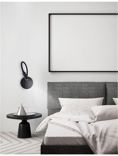 Bodová - NV 8140322 Bodové svítidlo JACO černý hliník LED 3W 3200K nastavitelné vypínač na těle - NOVA LUCE - foto 1