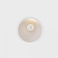 Koupelnová - KHL K50803.02.RF.WH-WH.38.ST.8.27.PC NOON IP65 zapuštěné svítidlo s rámečkem bílá 10 W 2700K fázové stmívání - KOHL-Lighting
