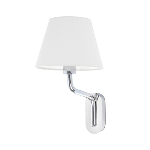 Dekorativní - FARO 24005-10 ETERNA nástěnná lampa, chrom/bílá - FARO - foto 1