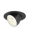 Kruhová - LA 1009422 NUMINOS® GIMBLE S Stropní vestavné svítidlo, 4000 K, 55°, IP20, kulaté, černé / bílé - BIG WHITE (SLV)